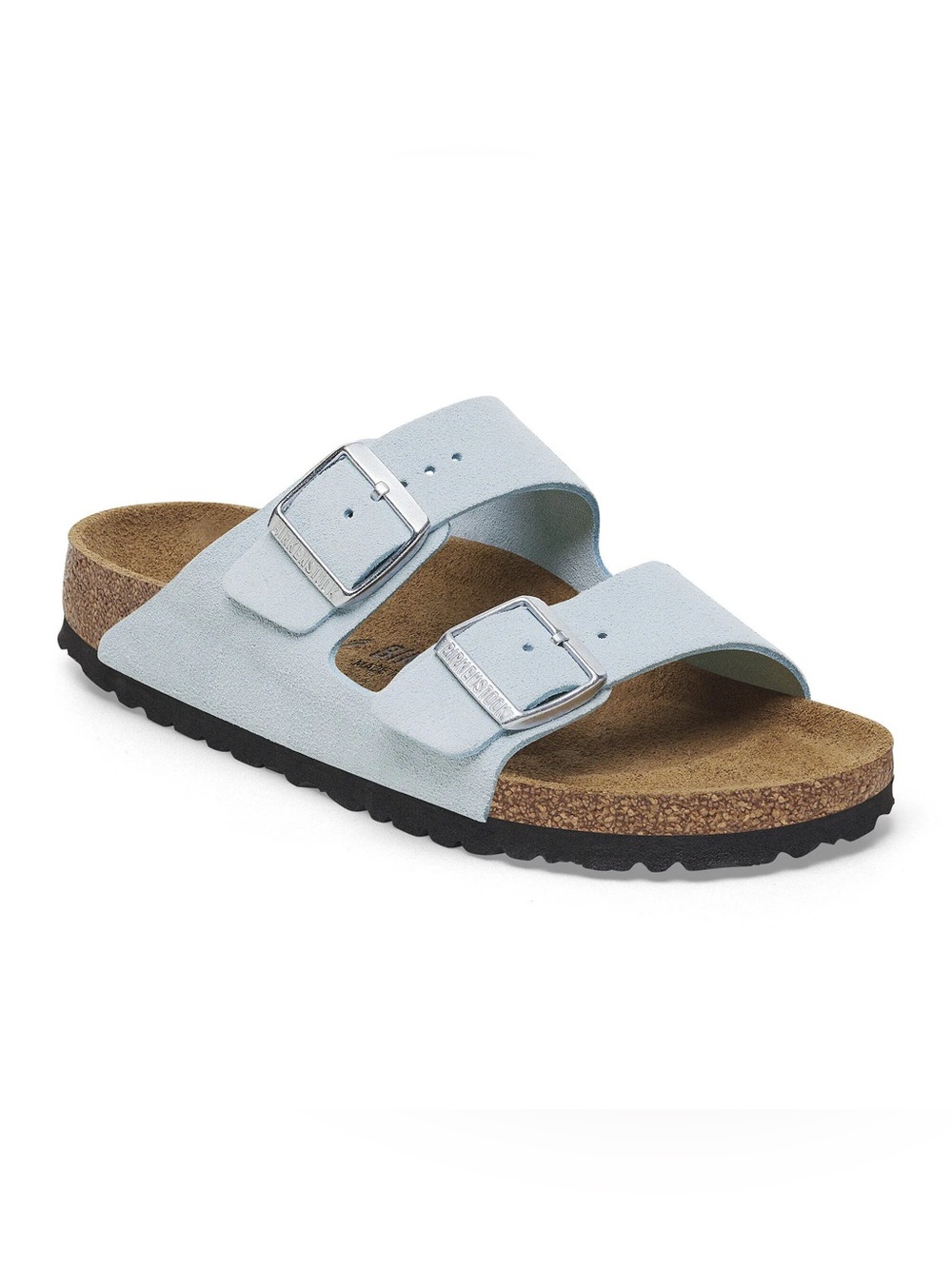 Baby Blue Suede Arizona Birkenstocks Size 40